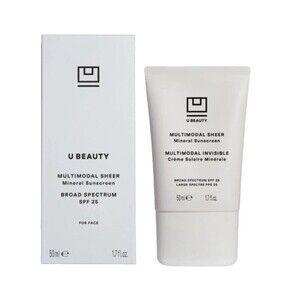 U BEAUTY Multimodal Sheer Mineral Broad Spectrum SPF 25 Skincare & Primer Sealed